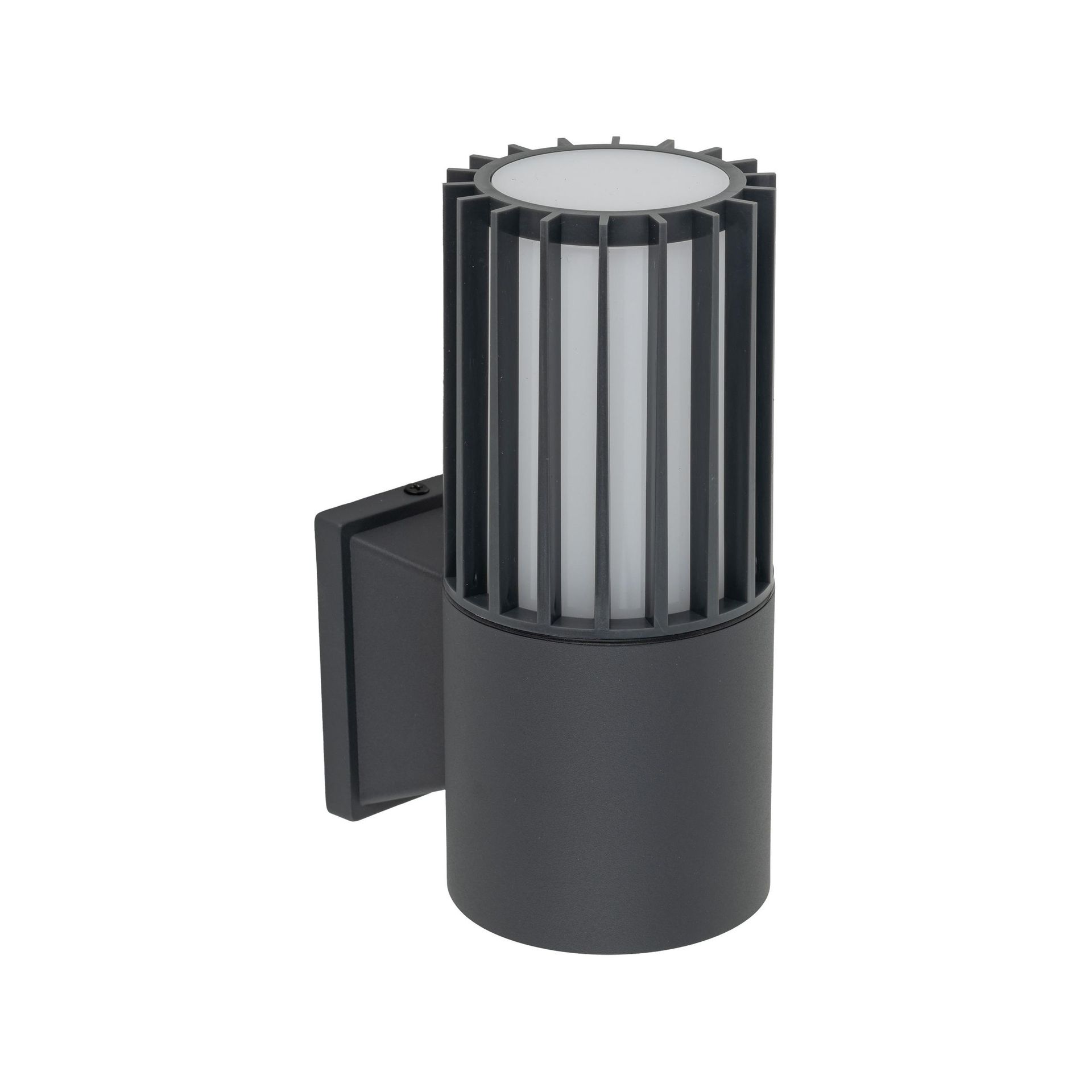 TK LIGHTING Grafitowa lampa elewacyjna, gwint E27 TK 11506 z serii RIBO