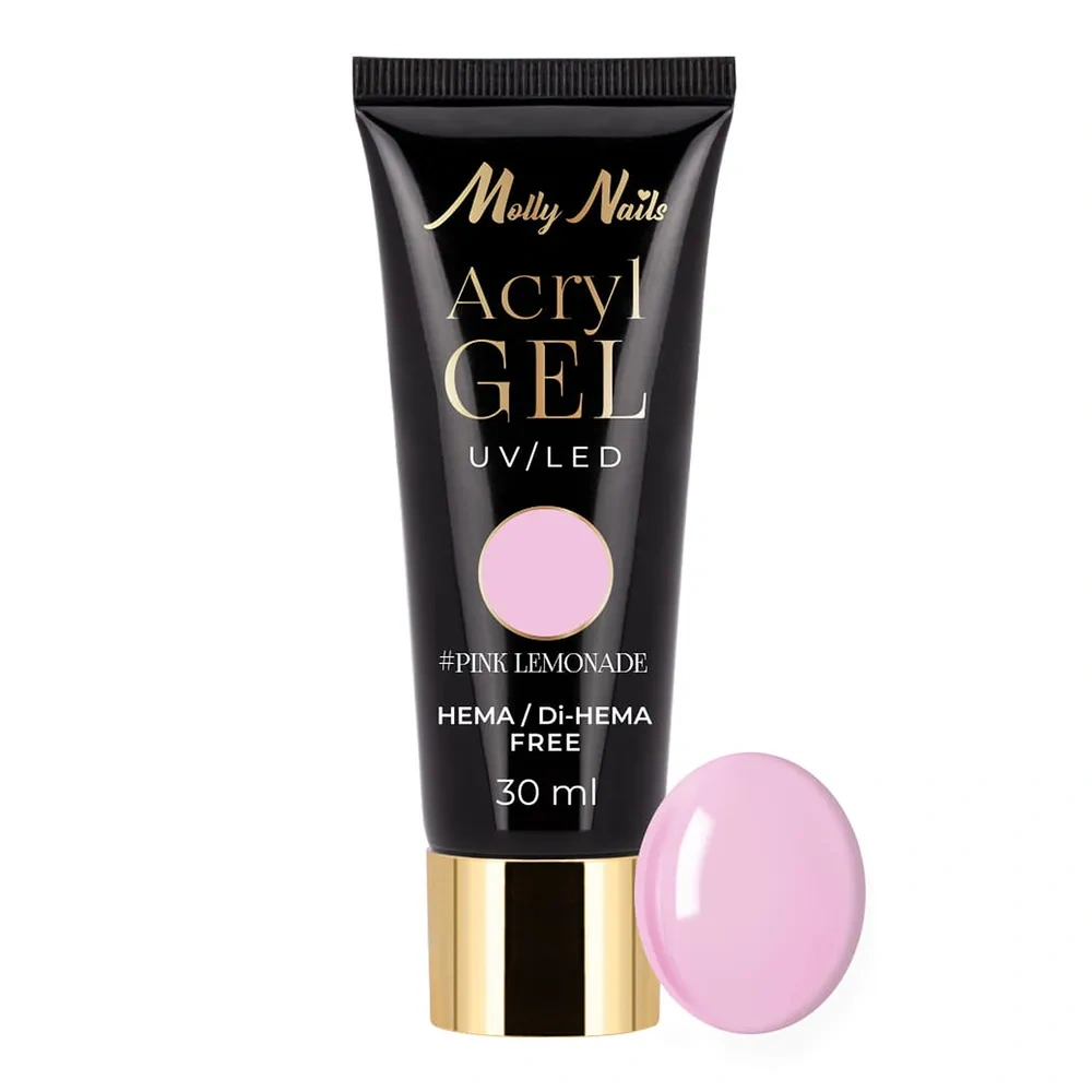 Molly Nails Acryl Gel akrylożel budujący do przedłużania paznokci Pink Lemonade 30 ml