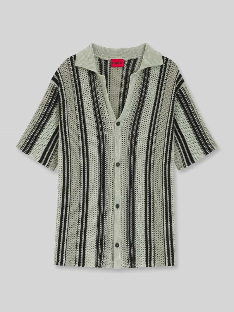 Koszula casualowa o kroju relaxed fit z dzianiny model 'SEESORN'