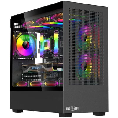 Komputer MAD DOG MD-A07WR32WP R5-5600XT 32GB RAM 1TB SSD GeForce RTX5060 DLSS 4 Wi-Fi Windows 11 Professional