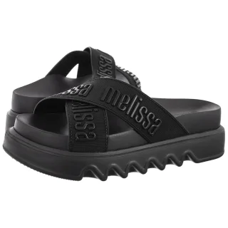 Klapki Cross M Lover Platform 37368/BN653 Black (ML388-a) Melissa