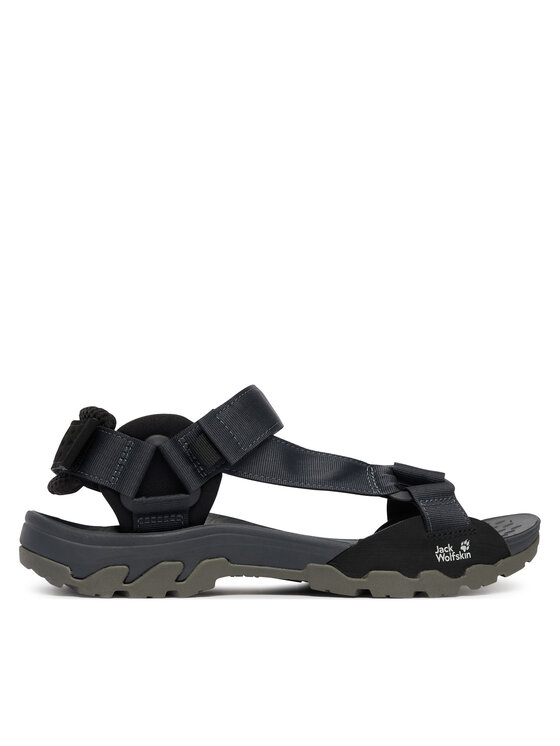 Jack Wolfskin Sandały Ridge A65590 Czarny