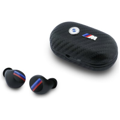 BMW Bluetooth TWS Carbon Metal Logo ENC czarny