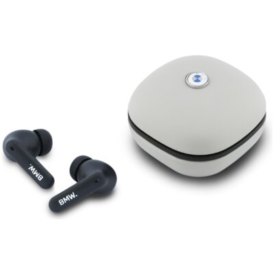 BMW Leather Metal Logo ANC Taupe