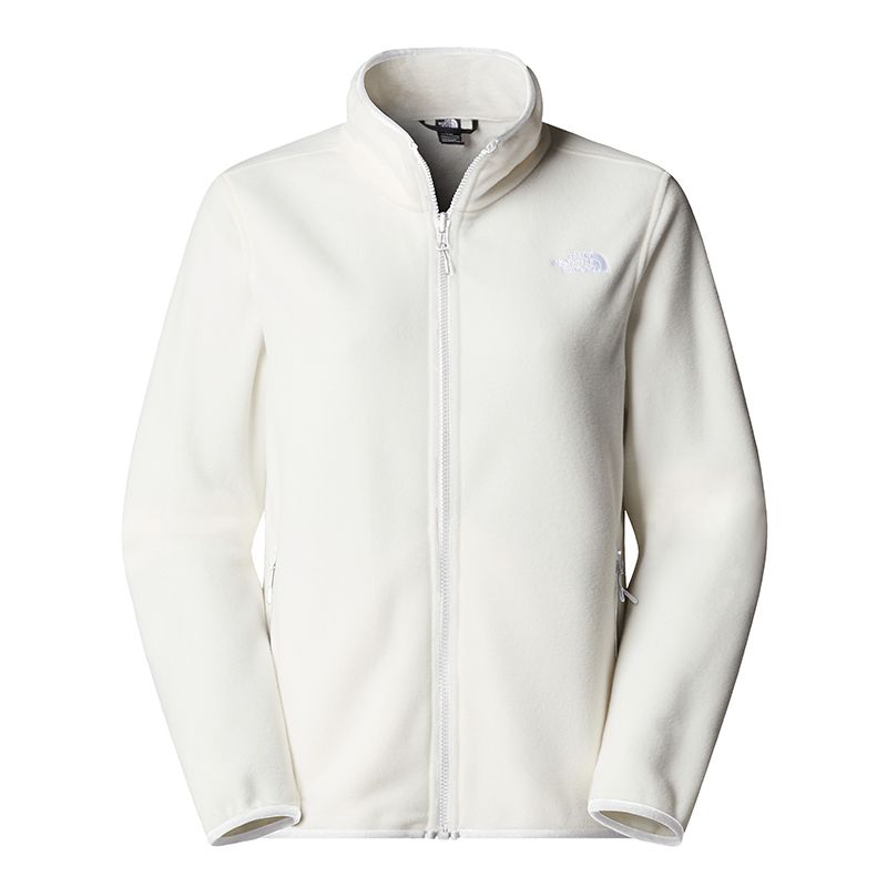 Bluza damska The North Face 100 Glacier Full-Zip Fleece 0A8D2FQLI1 - biała