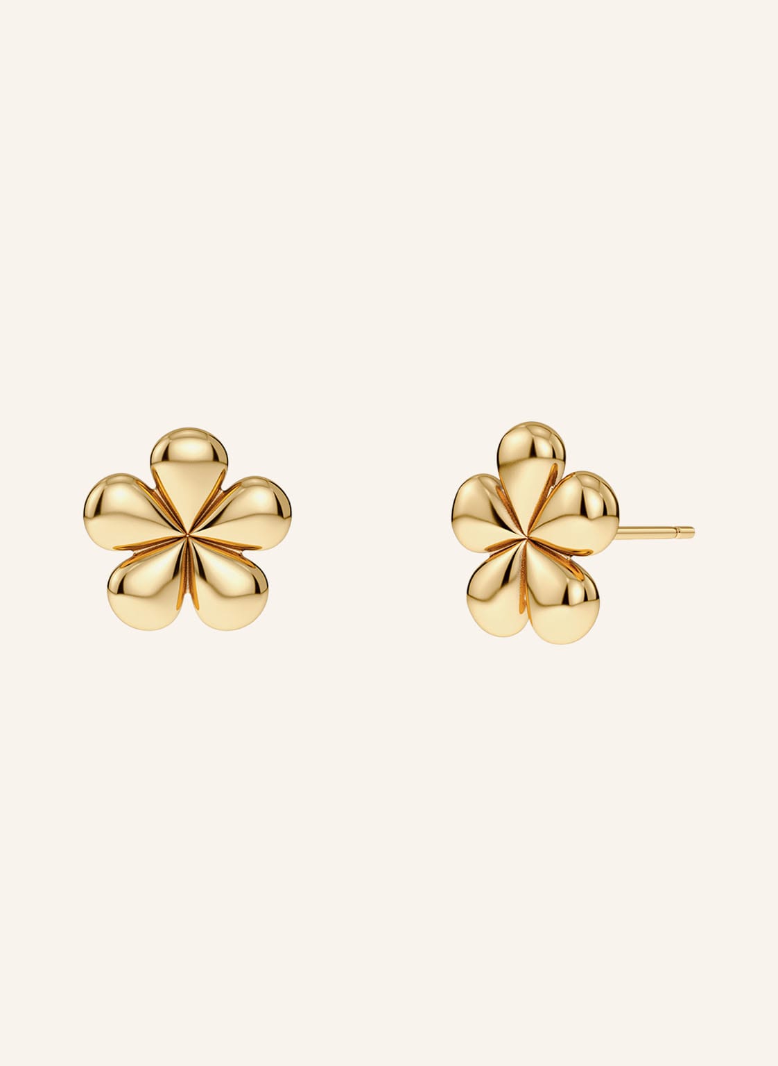 Edblad Kolczyki Na Sztyfcie Daisy gold