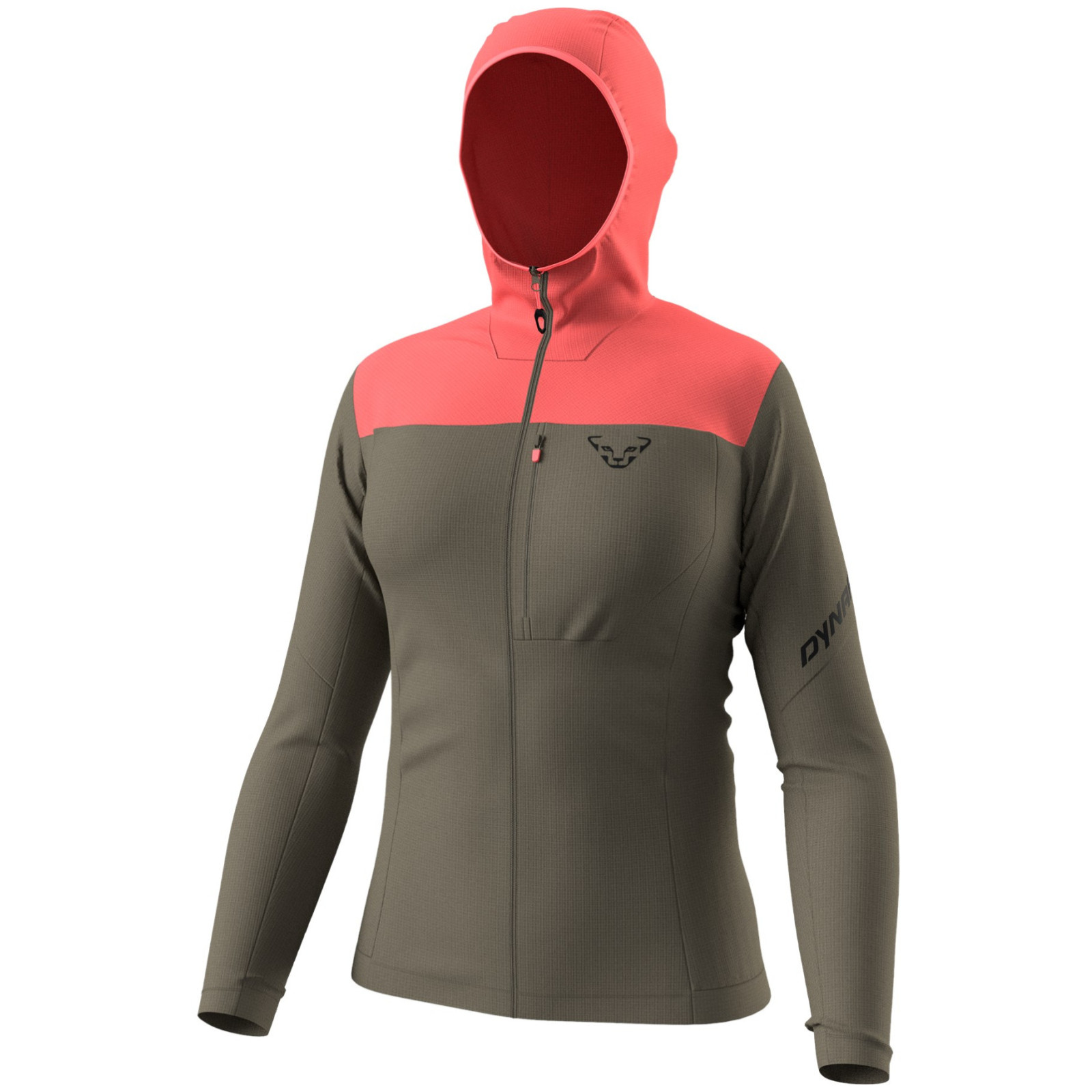 Bluza damska Dynafit Traverse Thermal Hooded Jkt W Rozmiar: S / Kolor: brązowy