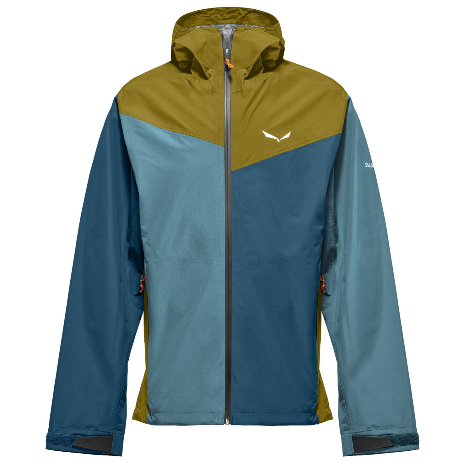 Kurtka męska Salewa Puez Aqua 4 Ptx 2.5L M Jacket Rozmiar: XL / Kolor: niebieski/zielony