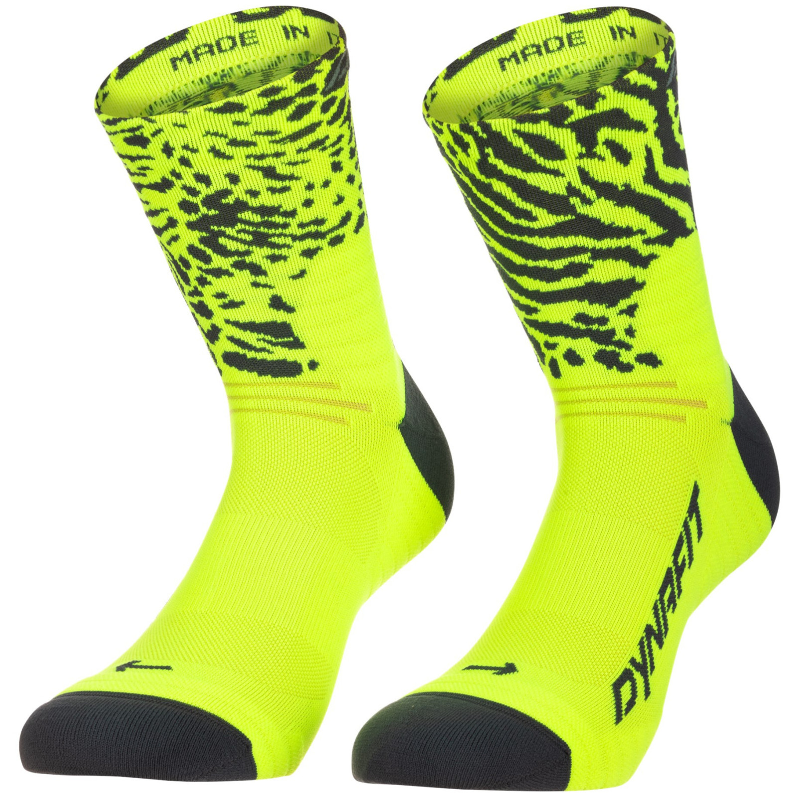 Skarpety Dynafit Run Wild Mid Sk Rozmiar skarpet: 39-42 / Kolor: żółty