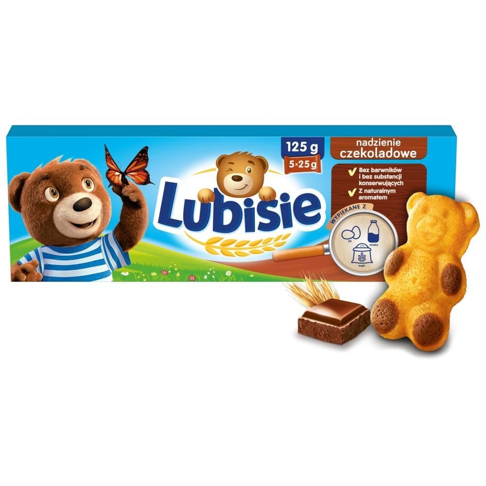 PETITKI LUBISIE CZEKOLADOWY CIASTKO/HERBATNIK 125 g