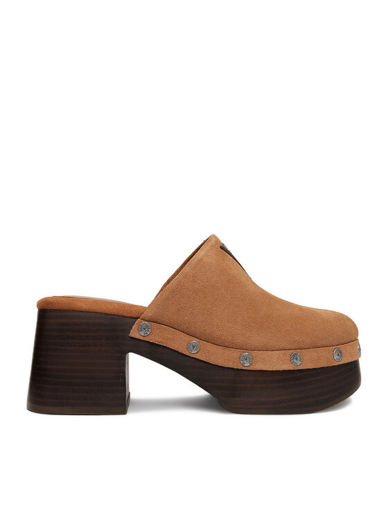 Guess Jeans Klapki EO-JDGJ66-4 Brązowy