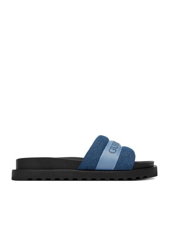 Guess Jeans Klapki EO-GJ2123 Niebieski