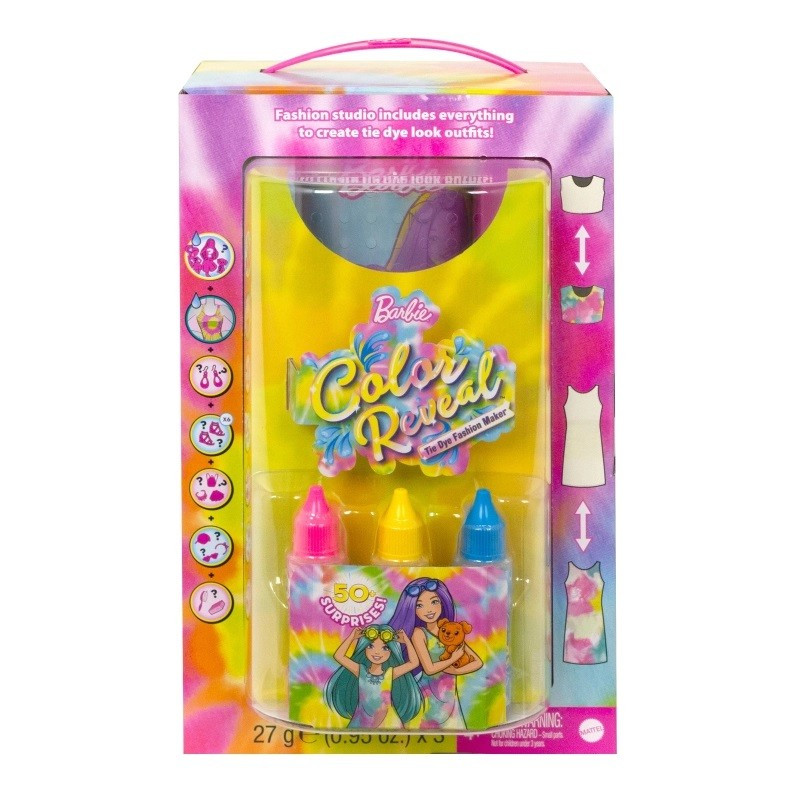 Barbie Color Reveal Tie Dye Fashion Maker Doll