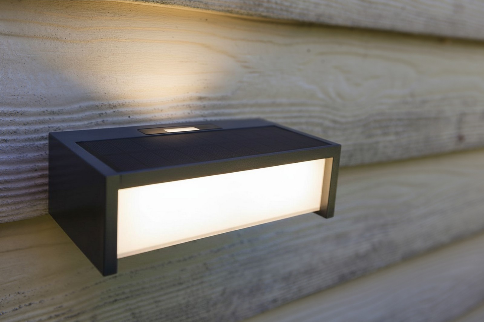 TELIS kinkiet solarny LED 11W 3000K IP54 z czujnikiem ciemny szary LUTEC 6929701335