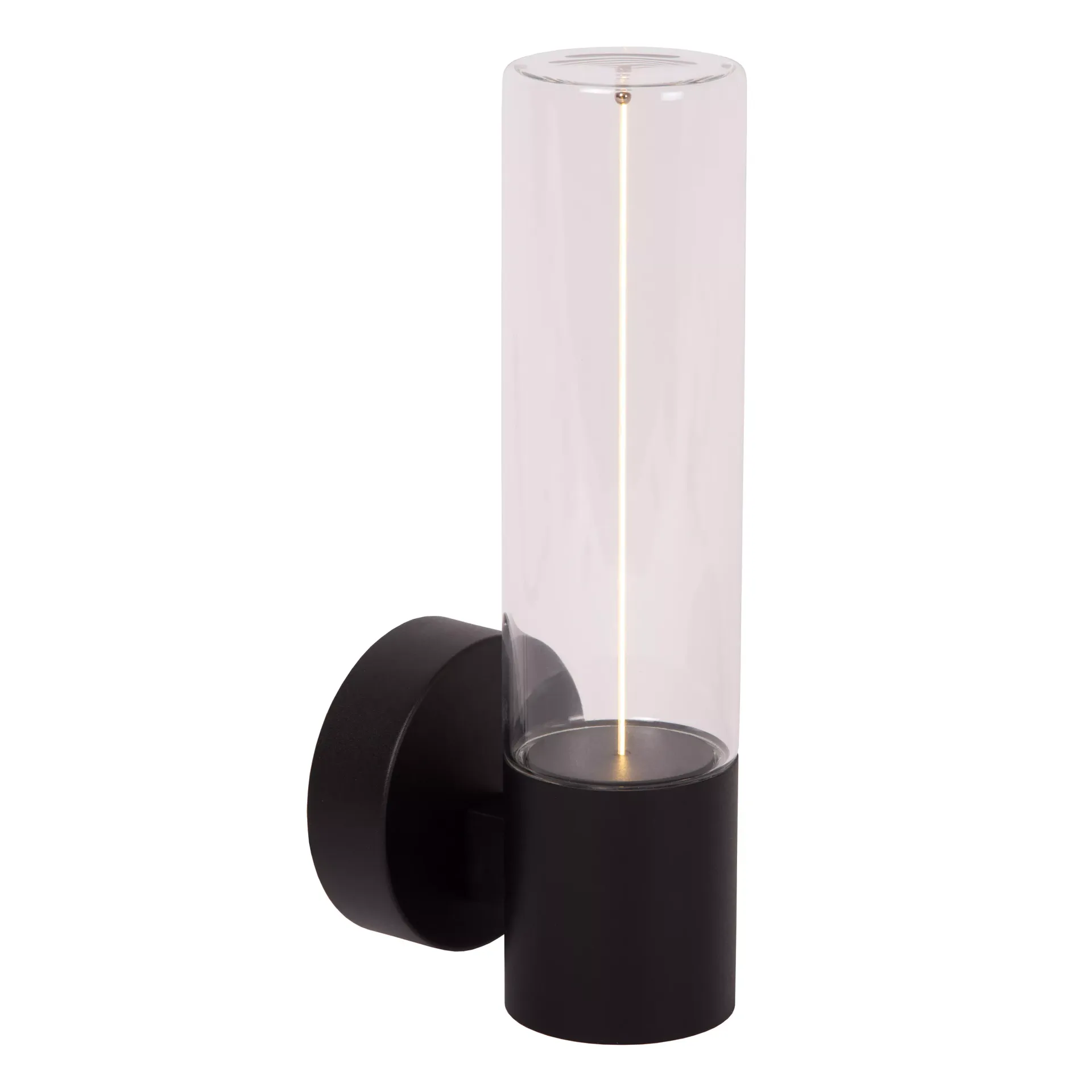 LUCIDE FILANI kinkiet zewnętrzny czarny IP54 LED 8W 2700K 66800/08/30