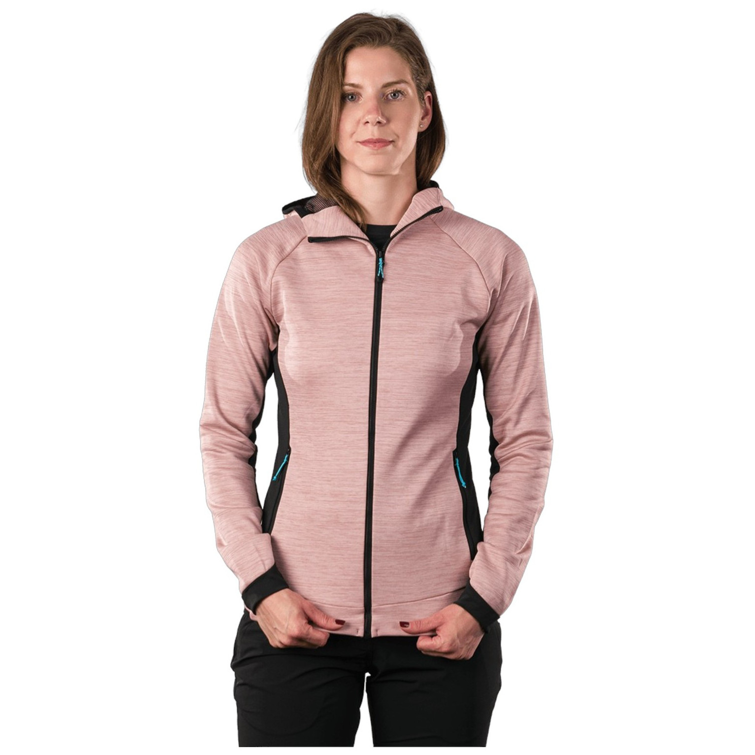 Bluza damska Northfinder Dayami Rozmiar: XL / Kolor: różowy/czarny