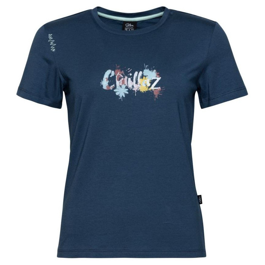 Koszulka damska Chillaz Iseo Floral Vibes Rozmiar: M / Kolor: ciemnoniebieski