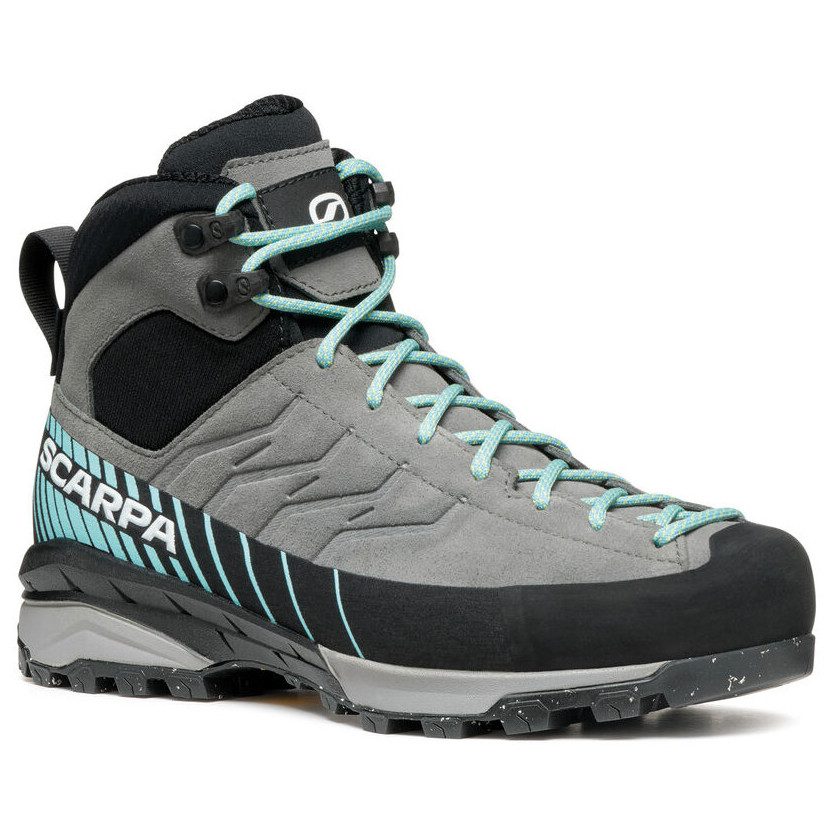 Buty trekkingowe wysokie damskie Scarpa Mescalito Trk 2 Gtx Wmn Rozmiar butów (UE): 38 / Kolor: szary/niebieski