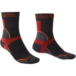 Bridgedale Skarpety Trail Run Midweight T2 Merino Sport Crew Black