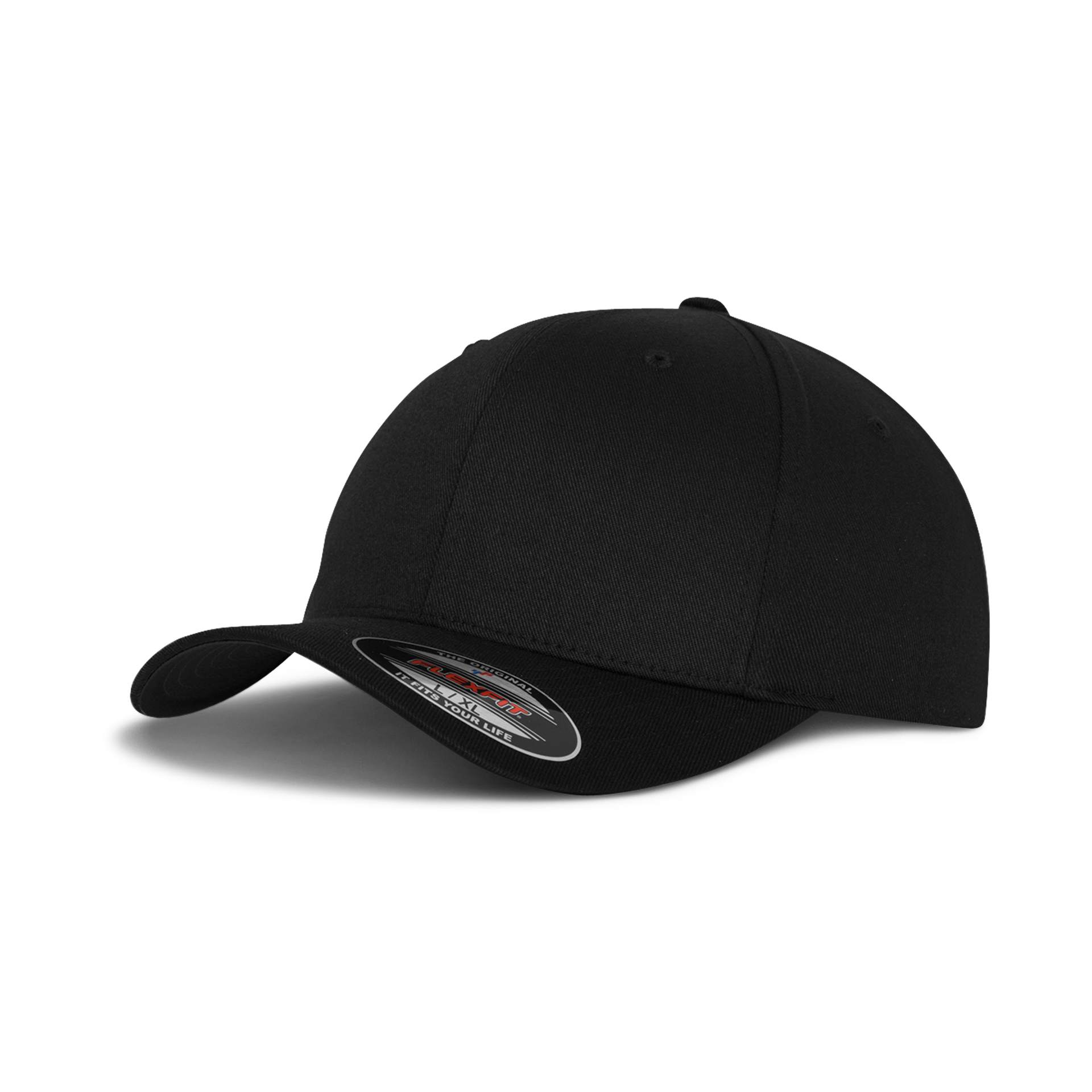 Czapka z Daszkiem Brandit Flexfit Wooly CzarnyL/XL