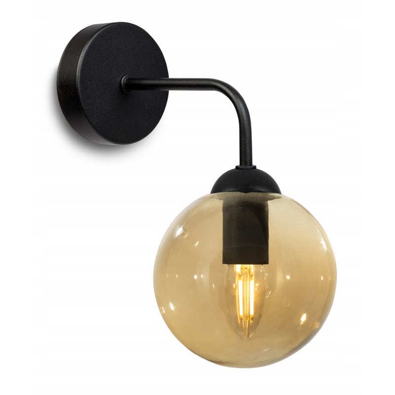 Lampa kinkiet ścienny Paris modern 1xE27 klosz kula miodowa Light Home LH