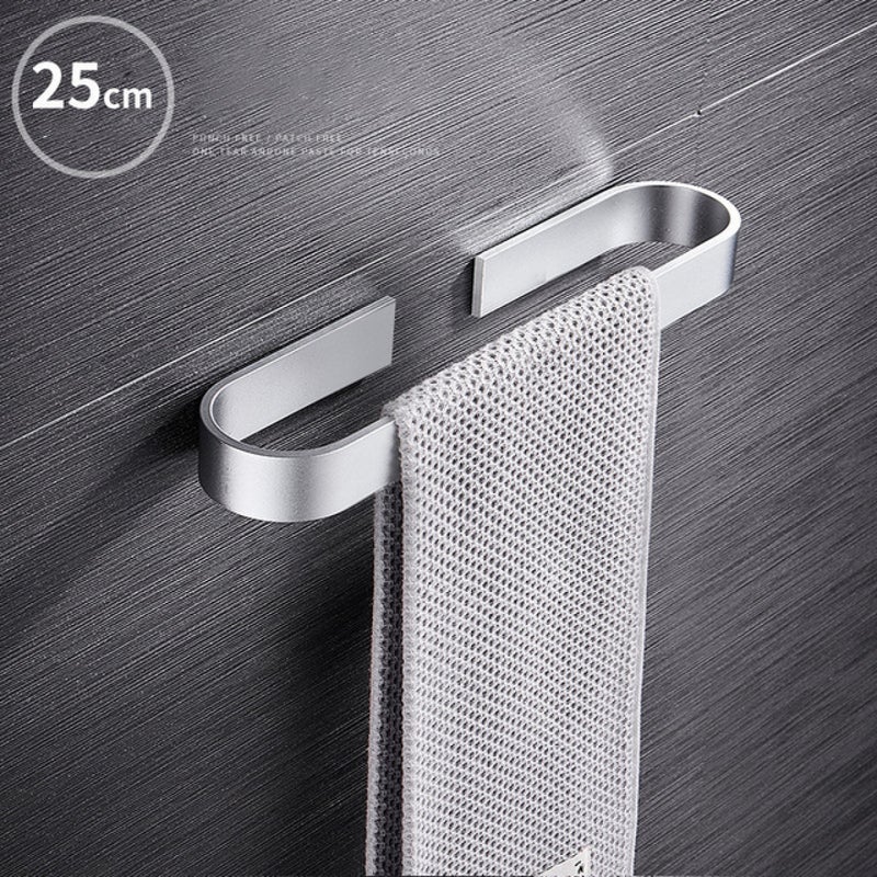 25 cm wieszak na ręczniki do łazienki, aluminiowy wieszak na ręczniki, ścienny regał do przechowywania