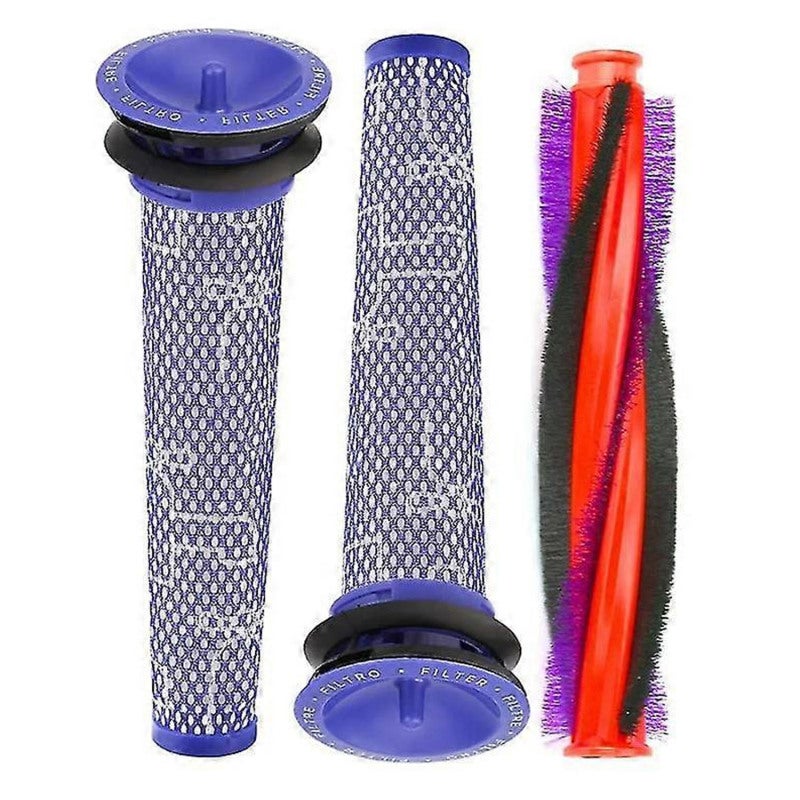 Filtry Wstępne i Szczotka, Kompatybilne z Odkurzaczami Dyson V6, Dc59, Dc62 i Sv03