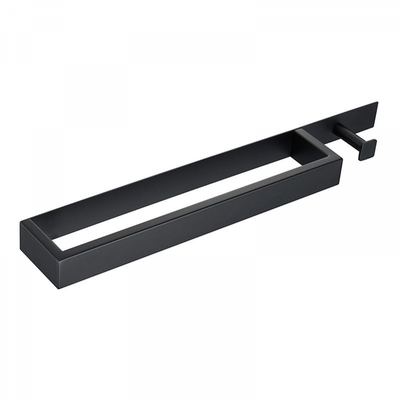 Wieszak na ręczniki do łazienki, pierścień na ręczniki do kuchni, wykonany ze stali nierdzewnej SUS304, długość 40 cm