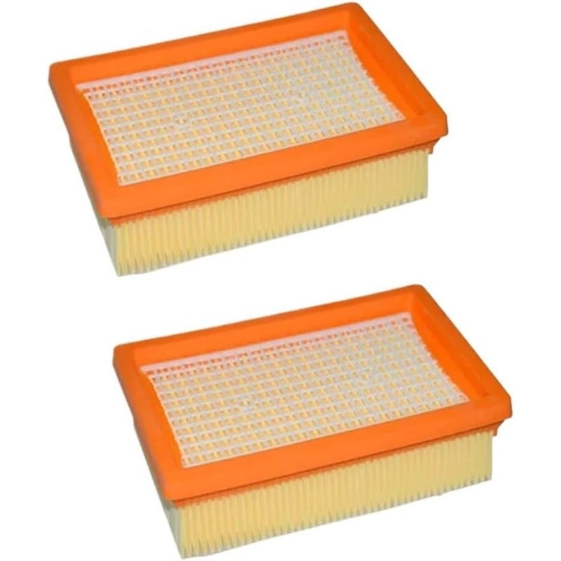 Zestaw 2 filtrów do odkurzacza Karcher MV4 MV5 MV6 WD4 WD5 WD6, wysokowydajny zamienny filtr powietrza do użytku domowego