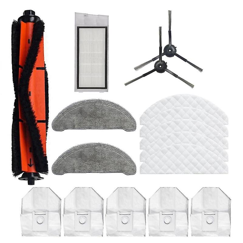 Odkurzacz Automatyczny, Kompatybilny z Eve Plus, Z Główną Szczotką Boczną i Filtrem Hepa