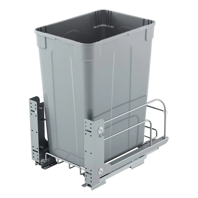 Kosz wysuwany do szafki szuflada soft-close, metalowy system, do kuchni