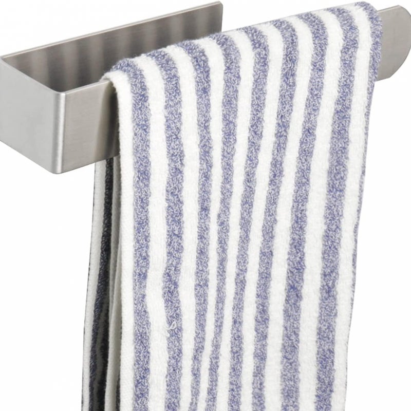 Wieszak na ręczniki łazienkowe, nie wymagający wiercenia, wykonany ze stali nierdzewnej SUS304, montowany na ścianie, odpowiedni do zlewu kuchennego,