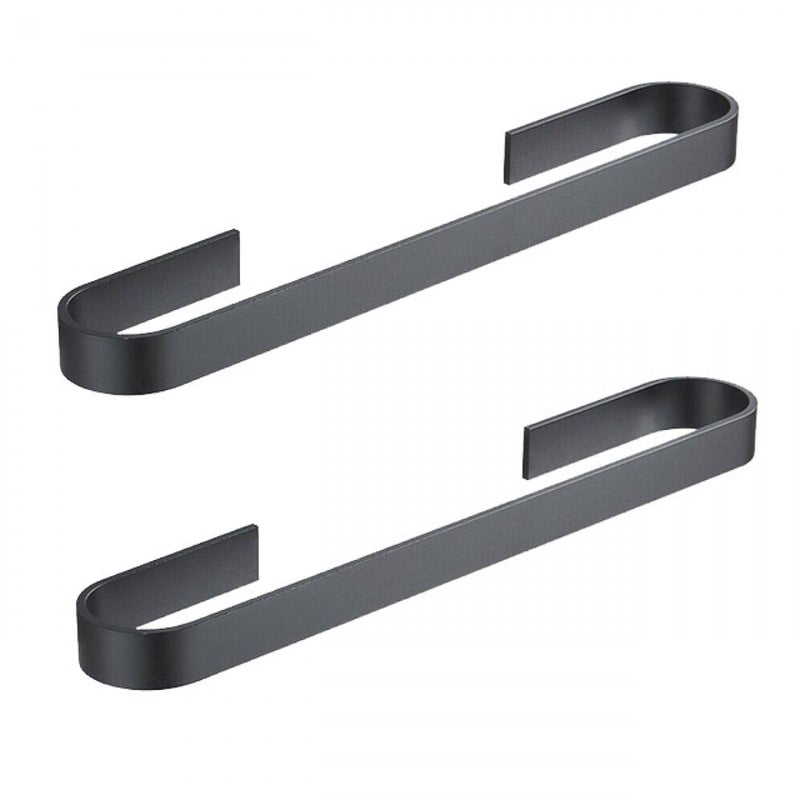 2 szt. Wieszak na ręczniki, półka ścienna do łazienki, samoprzylepna wisząca półka, akcesoria łazienkowe, 25 cm