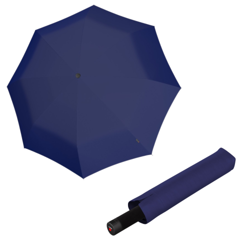 Parasol Męski Knirps XXL Składany Manualny Granatowy Idealny Na Prezent