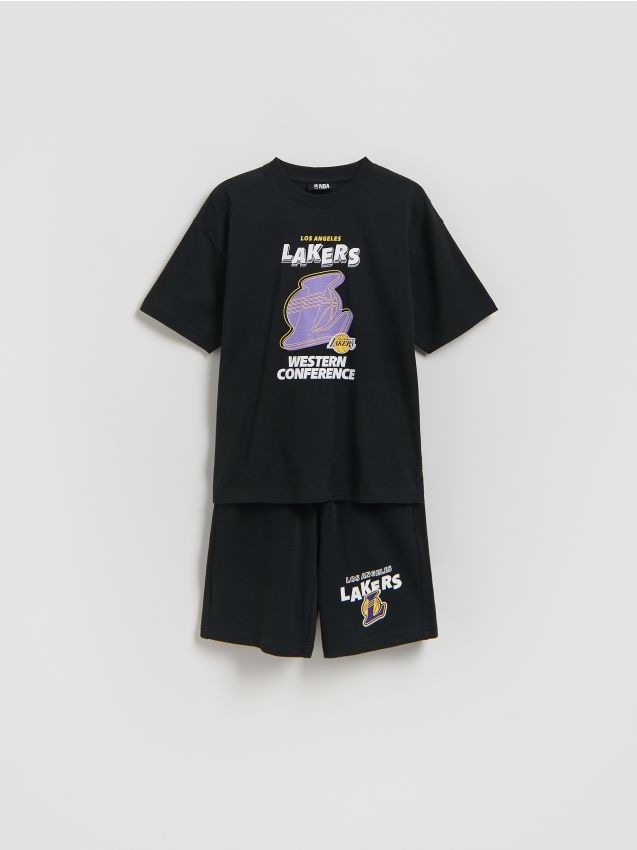 Reserved - Komplet Los Angeles Lakers NBA - czarny