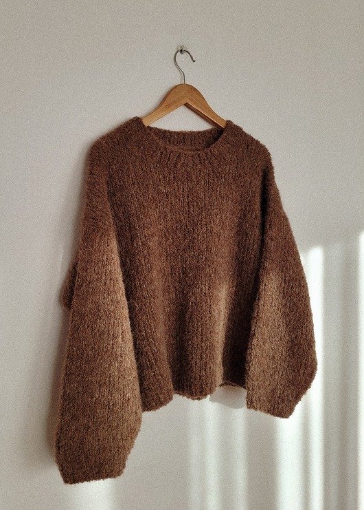 Full of Knots - sweter handmade