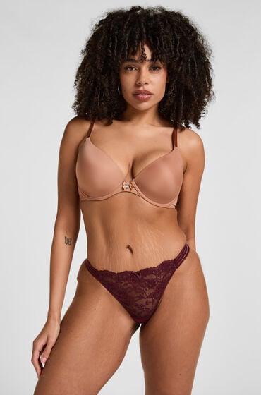 Hunkemöller Stringi Sully Fioletowy