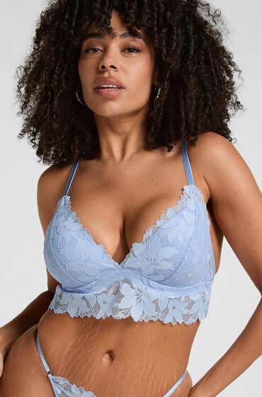 Hunkemöller Bralette Aveline Niebieski