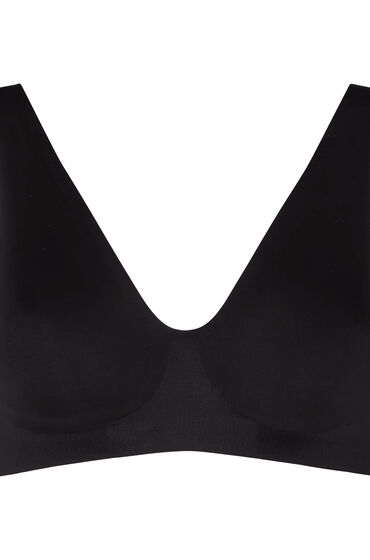 Hunkemöller Biustonosz usztywniany bez fiszbin Super Comfort Czarny