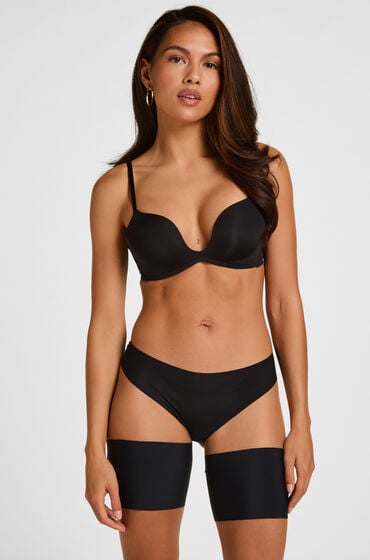 Hunkemöller Mikroopaski Przeciw Otarciom Czarny