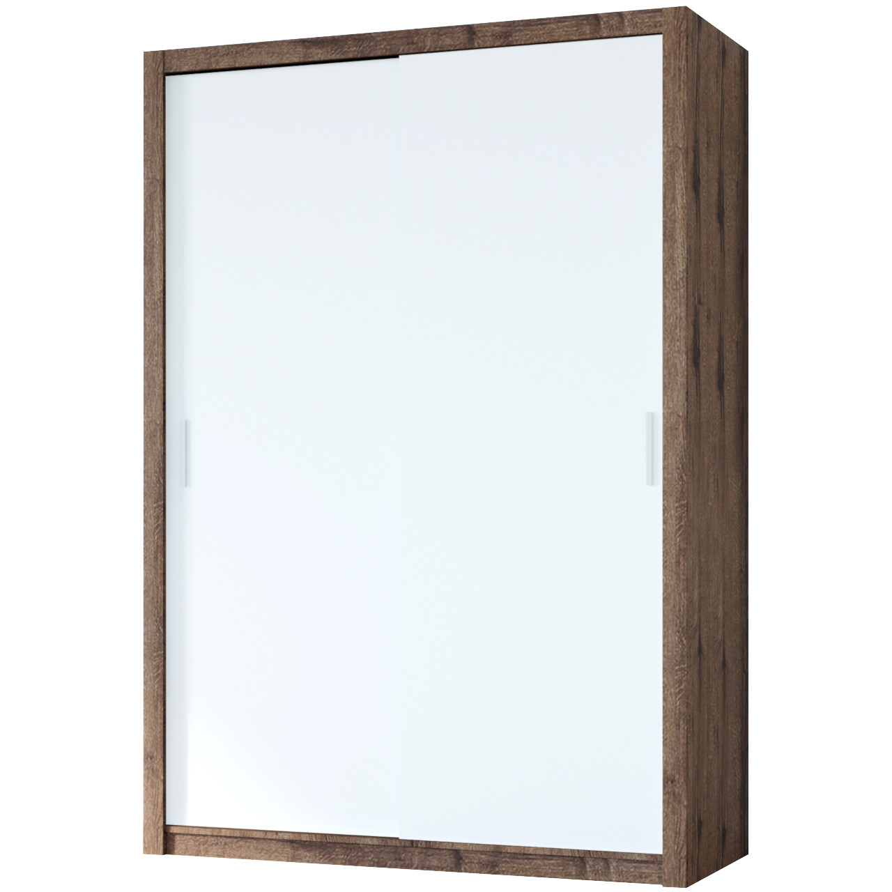 Szafa przesuwna VISTA 150 dąb monastery / biały