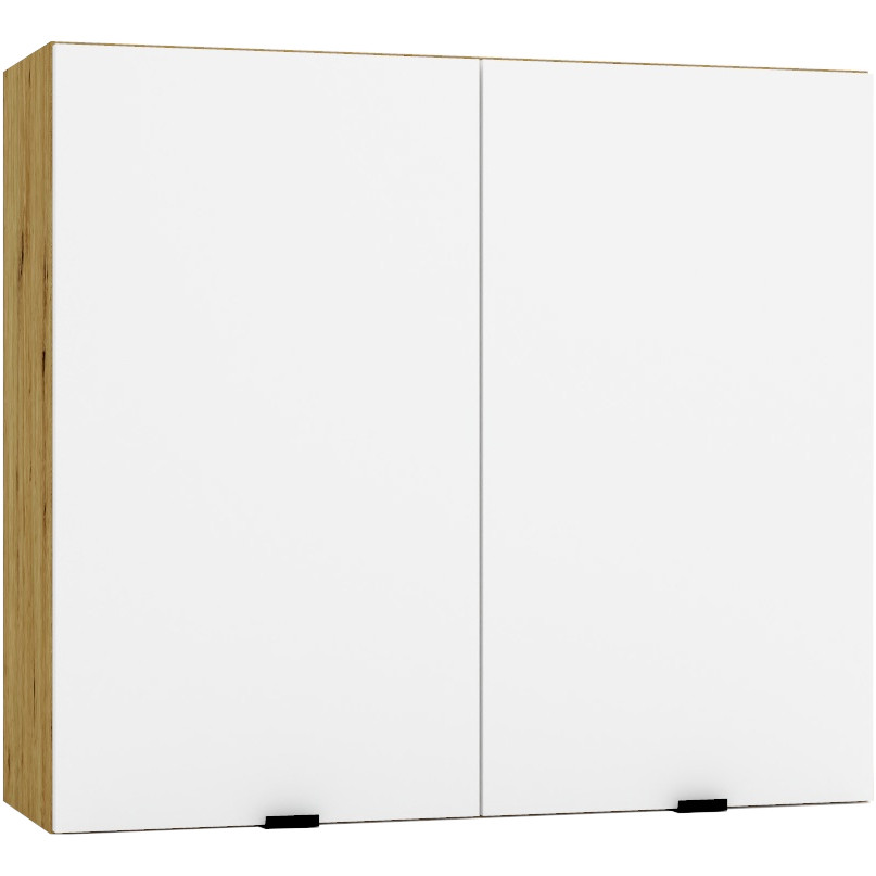 Szafka górna W80 ELLEN 17 dąb artisan / biała alaska