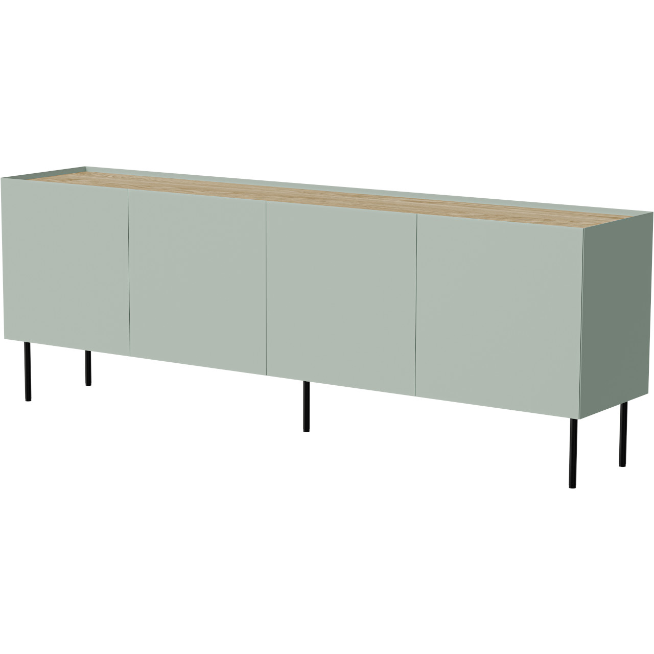 Komoda INGRID 200 oliwkowy