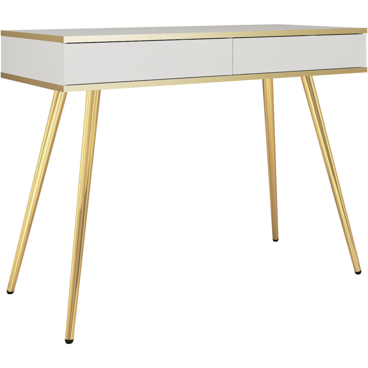 Toaletka ARA T102 biały + złoty