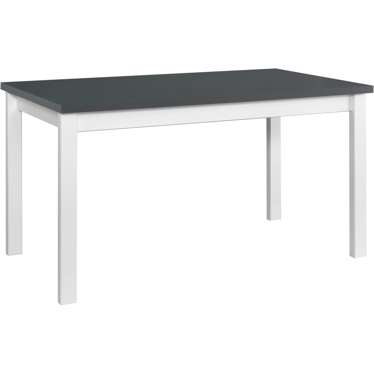 Stół DS39 92x160/200 grafit laminat / biały