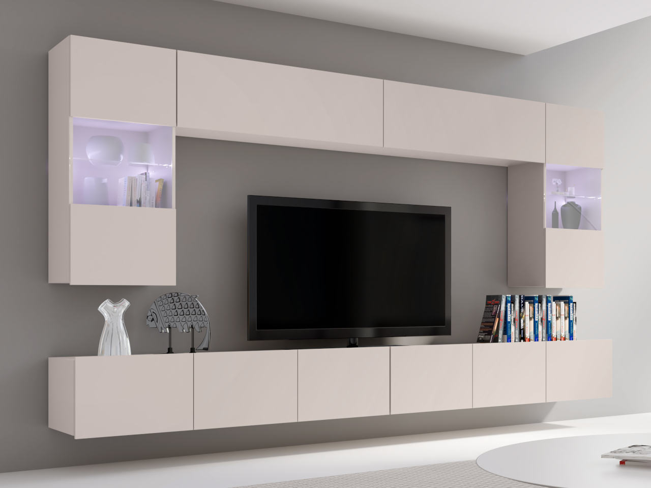 Meblościanka CALABRIA 1 kaszmir