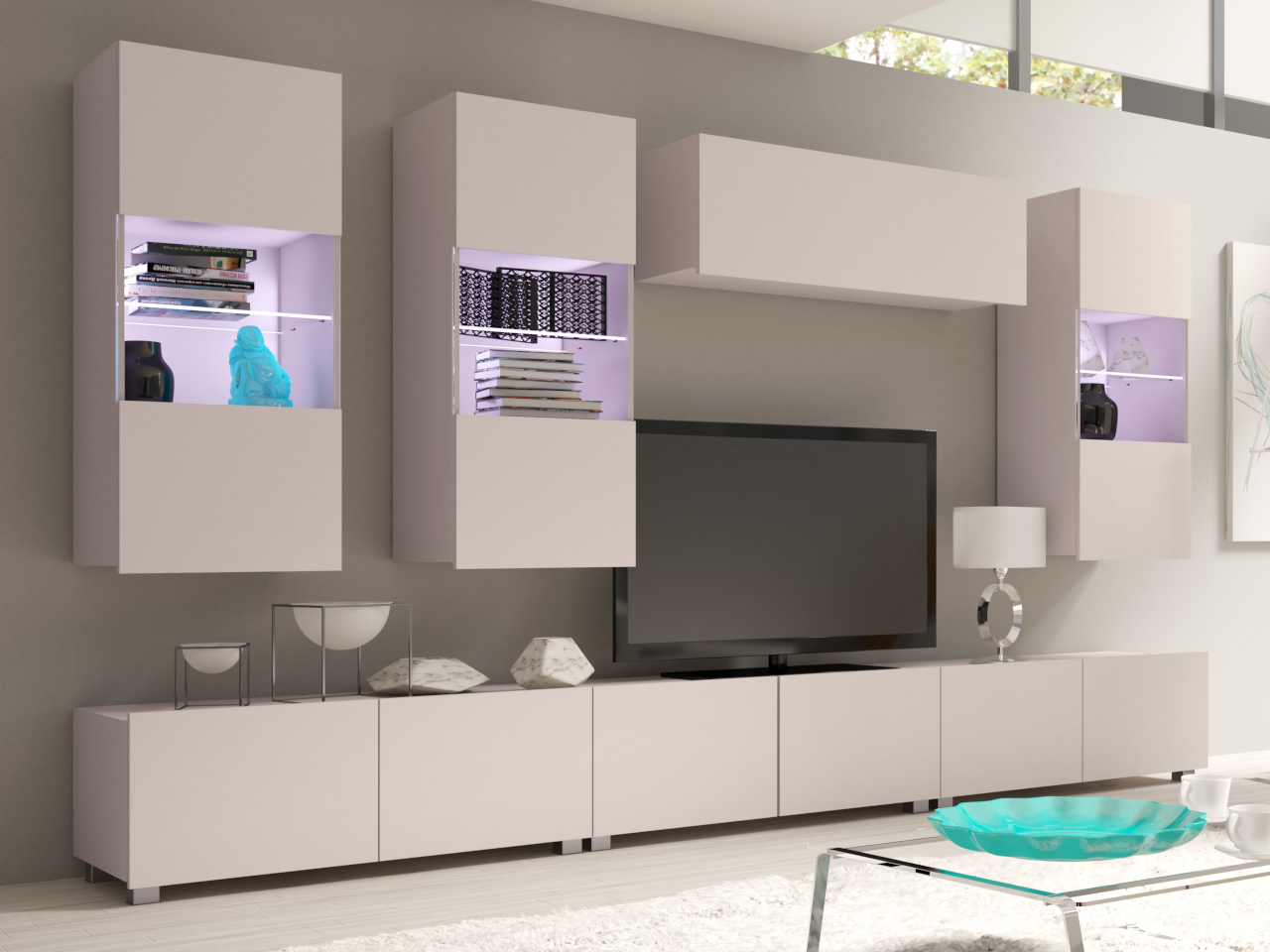 Meblościanka CALABRIA 5 kaszmir