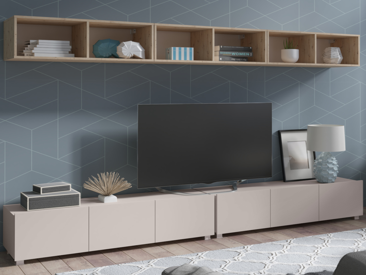 Meblościanka CALABRIA 33 kaszmir