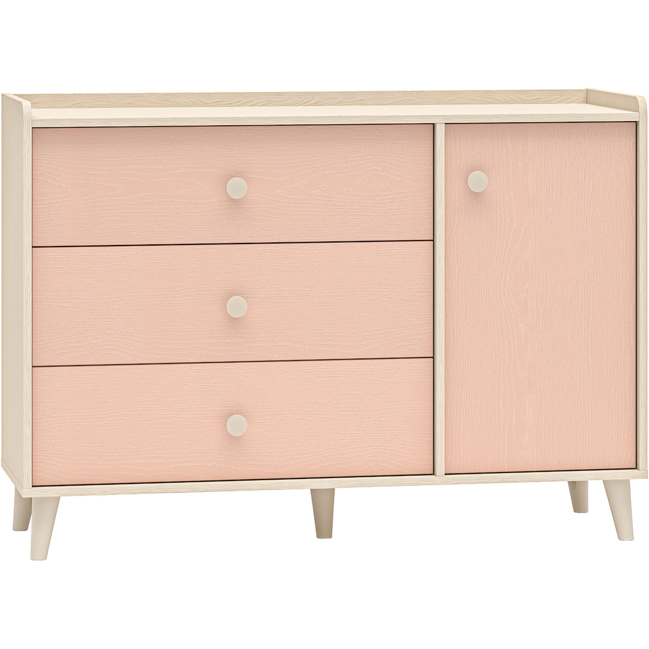 Komoda EVE 05 piasek pustyni / millenial pink