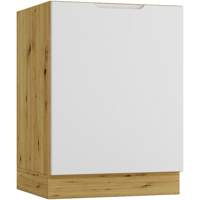 Szafka dolna pod płytę D60PC ELLEN 06 dąb artisan / szary